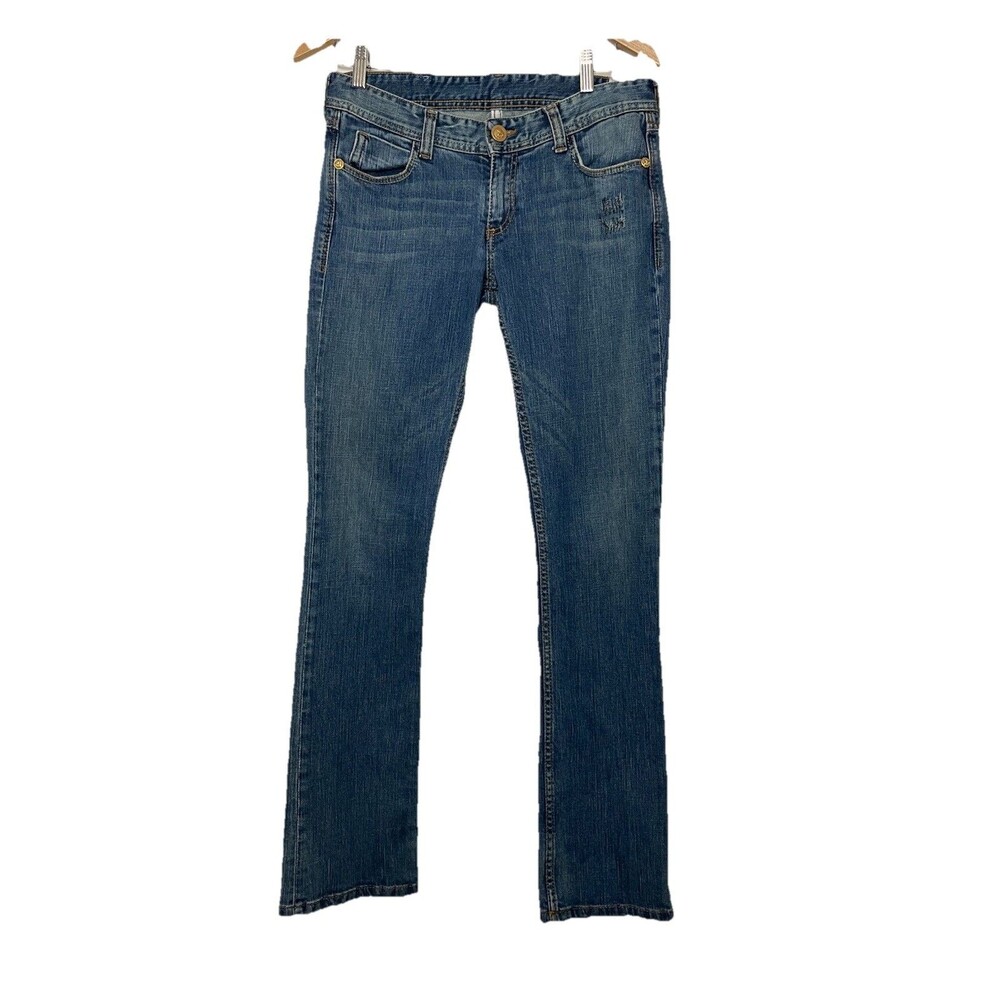 Faith Connexion Vintage Clair Womens 30 Denim Jeans Jeweled Pockets READ